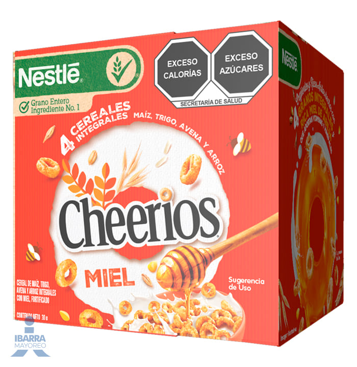 cereal nestle cheerios miel 30 g Ibarra Mayoreo