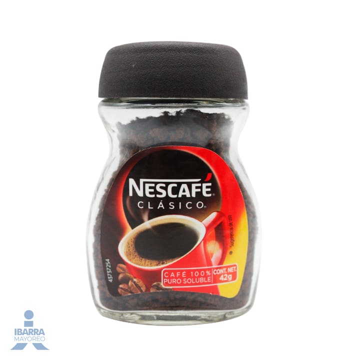 Café Nescafé Clásico 8/42 g Ibarra Mayoreo