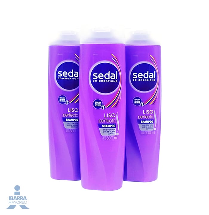 Shampoo Sedal Liso Perfecto 300 Ml Ibarra Mayoreo 