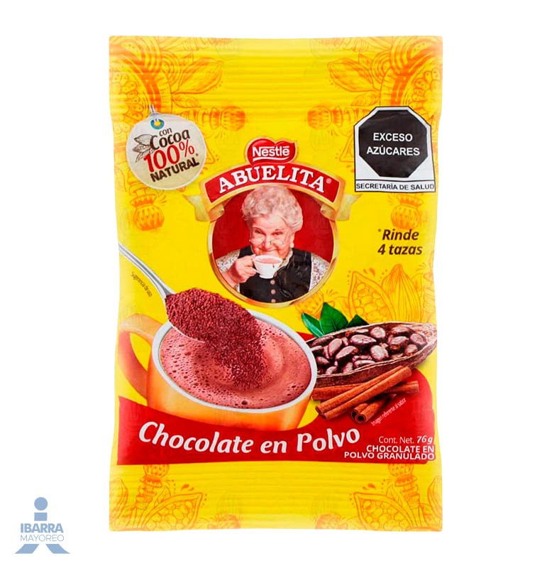 chocolate abuelita granulado 76 g Ibarra Mayoreo
