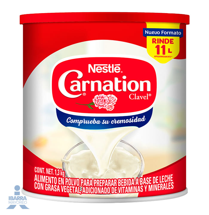 leche carnation polvo lata 1 3 kg Ibarra Mayoreo