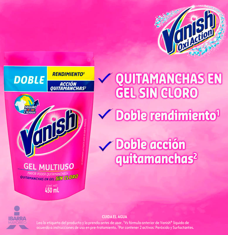 vanish quita manchas 420 ml