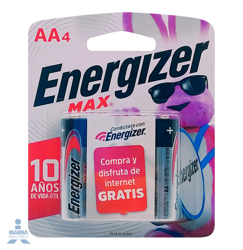 Pilas alcalinas Energizer max tipo AAA 2 u. - Carrefour