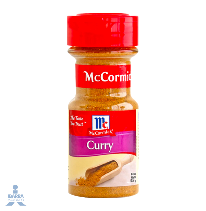 Especia Curry En Polvo Mccormick 51 G | Ibarra Mayoreo