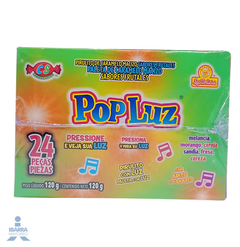 paleta las delicias luz 24 pzas Ibarra Mayoreo