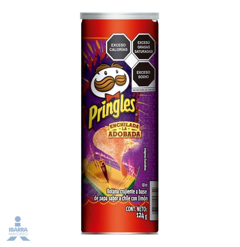 Pringles Papas Adobadas G Ibarra Mayoreo