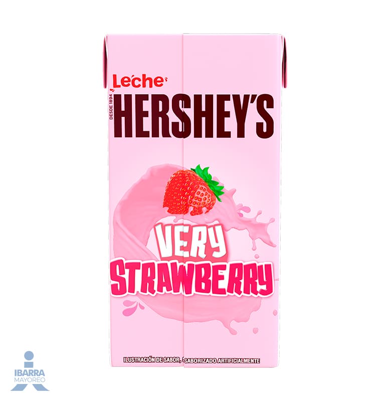 malteada hersheys fresa 190 ml Ibarra Mayoreo