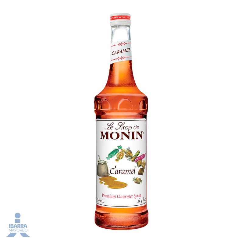 Saborizante Monin Caramel 750 Ml Ibarra Mayoreo