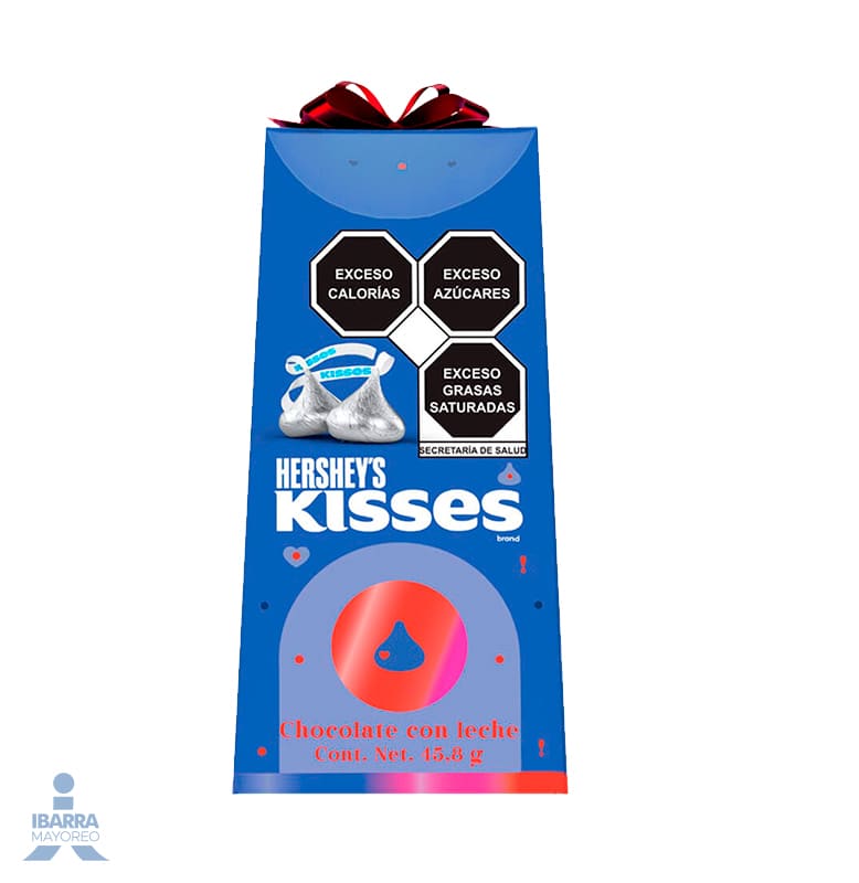 chocolate hersheys kisses petit milk 45 6 g Ibarra Mayoreo