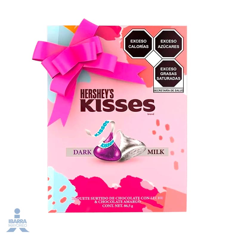 chocolate hersheys kisses milk & dark 86 3 g Ibarra Mayoreo