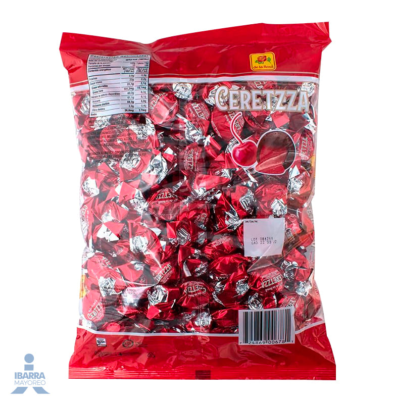 bombon de la rosa chocolate ceretzza 100 pzas Ibarra Mayoreo