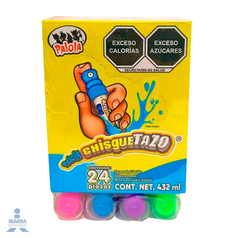 dulce palola chisguetazo 24 pzas | Ibarra Mayoreo