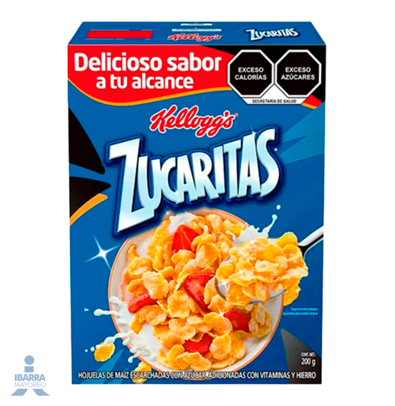 Cereal Kelloggs Zucaritas 200 G | Ibarra Mayoreo