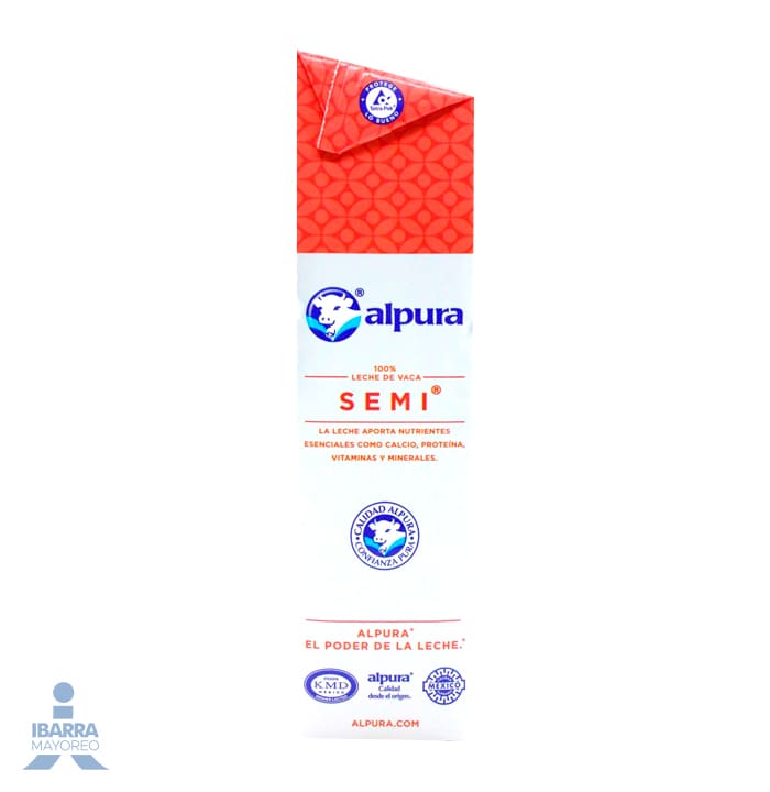 Leche Alpura semi - 1 l