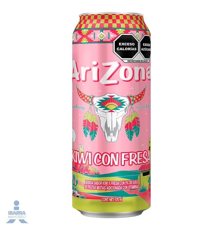 Bebida Arizona Kiwi Fresa 570 Ml Ibarra Mayoreo Bebida Arizona Kiwi Fresa 570 Ml Ibarra Mayoreo