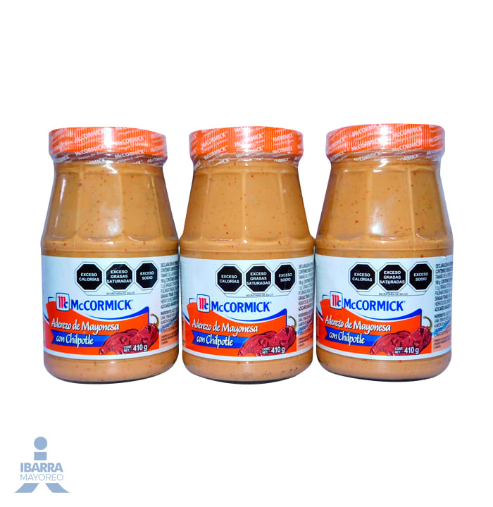 mayonesa aderezo mccormick con chipotle 410 g Ibarra Mayoreo