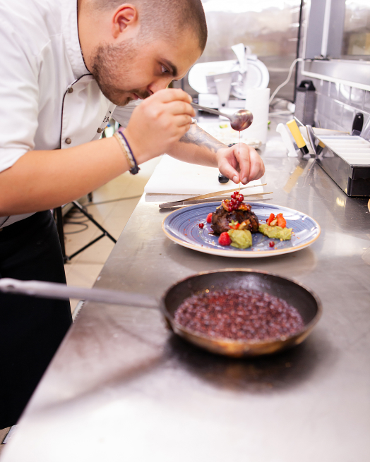 Chefs en acción 