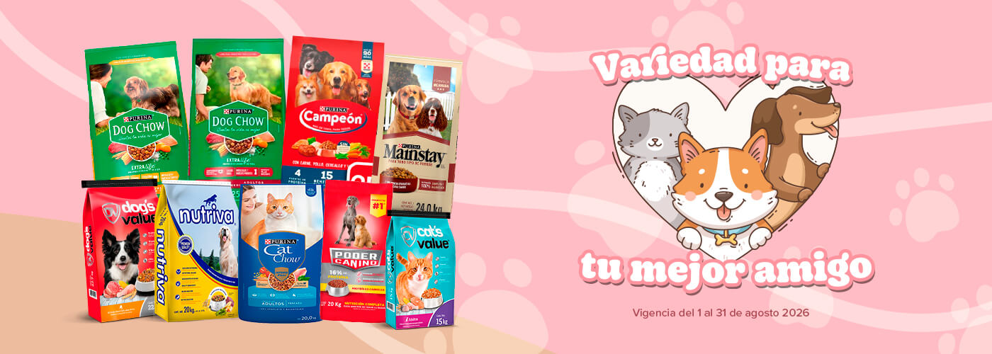 Variedad para tu mejor amigo,,