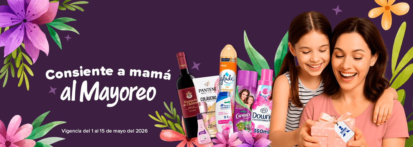 Consiente a mamá al mayoreo